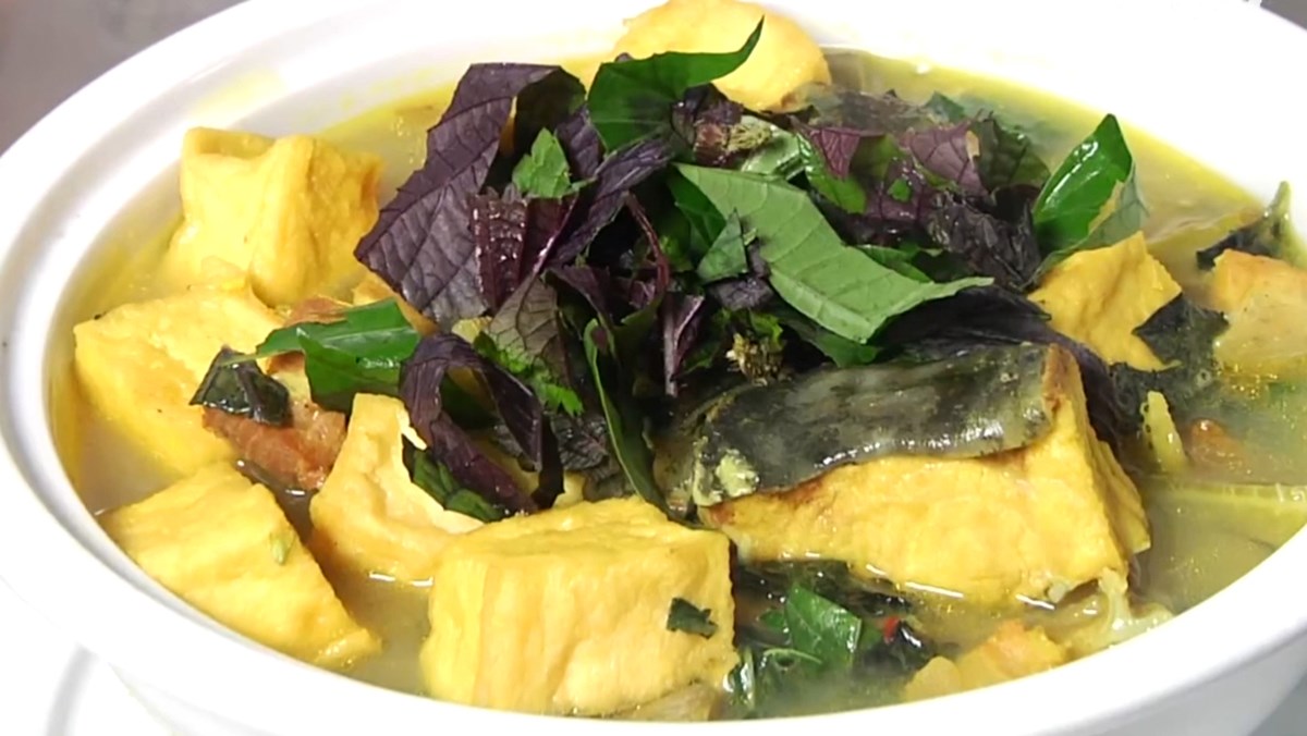 cá trắm đen om chuối đậu