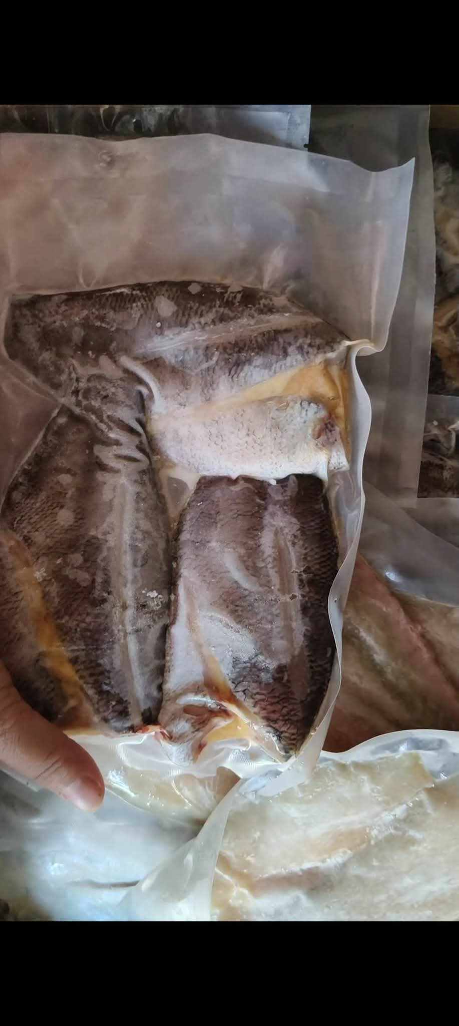 cá sặc trứng 1 nắng hút chân không