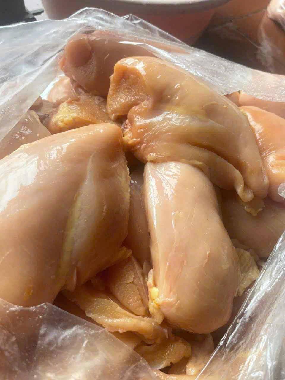 ức gà fillet đóng gói hút chân không