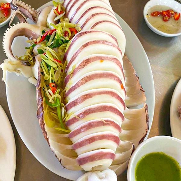 món ngon từ mực lá đông lạnh thịt dày