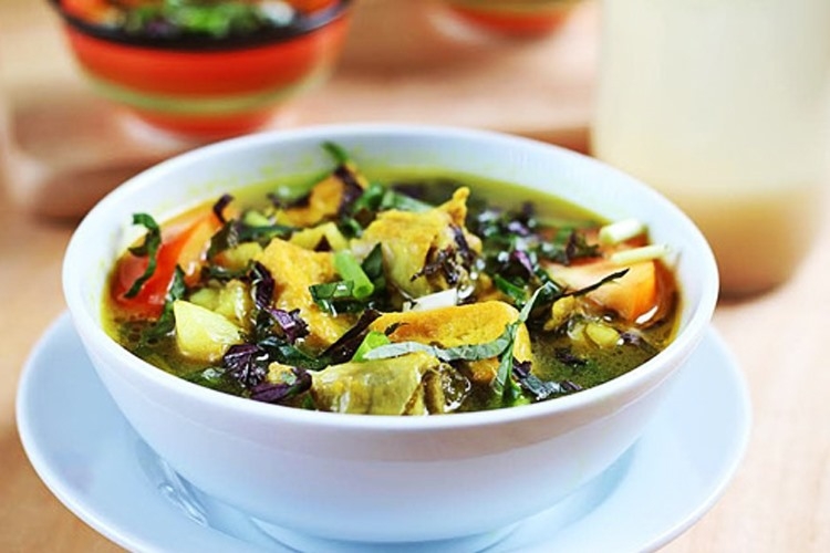 cá trắm đen om chuối đậu