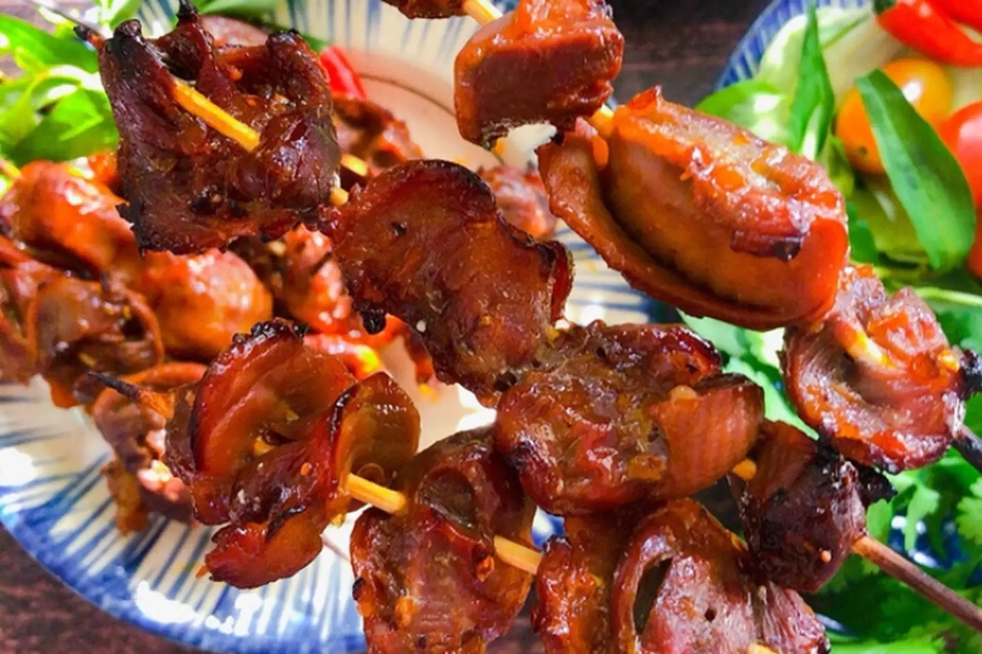 tim gà nướng muối ớt