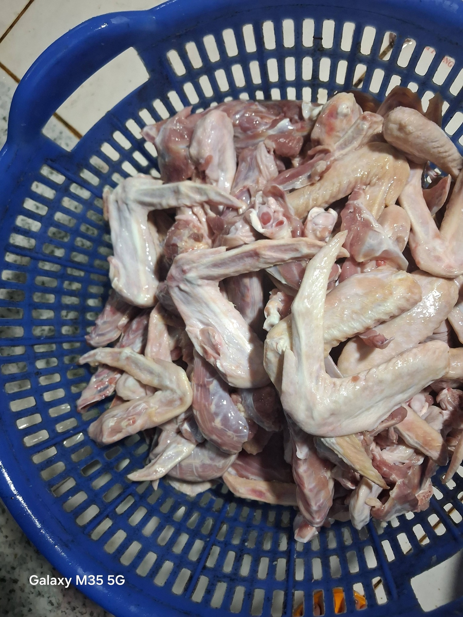 cánh vịt làm sạch