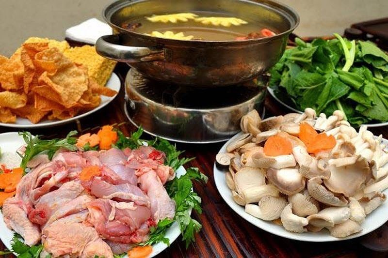 chim trĩ xanh hầm thuốc bắc