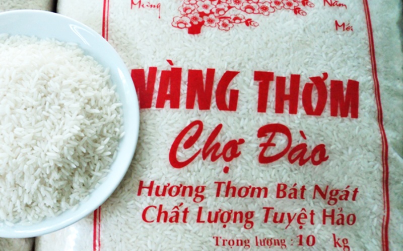 gạo nàng thơm chợ đào