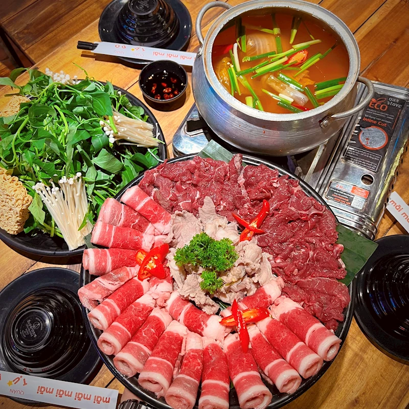 sườn bò mỹ nhúng lẩu