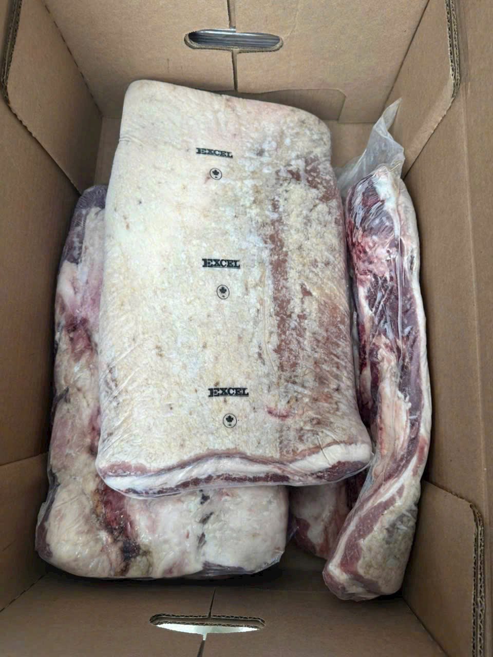 ba chỉ bò mỹ excel giá sỉ