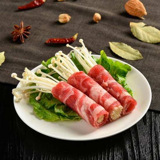 ba chỉ bò mỹ 86k cuốn nấm