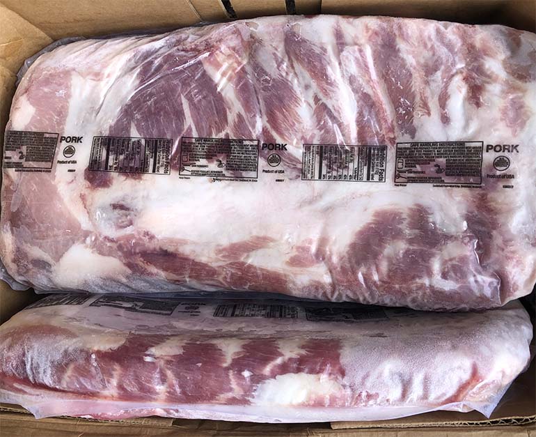 sườn bẹ heo smithfield mỹ