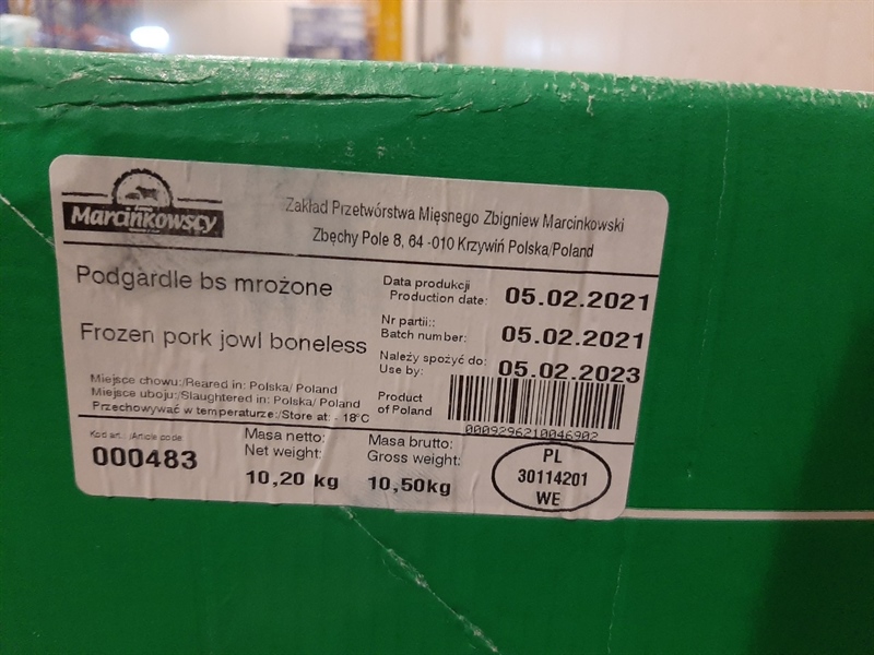 mỡ lưng heo marcinkowscy ba lan