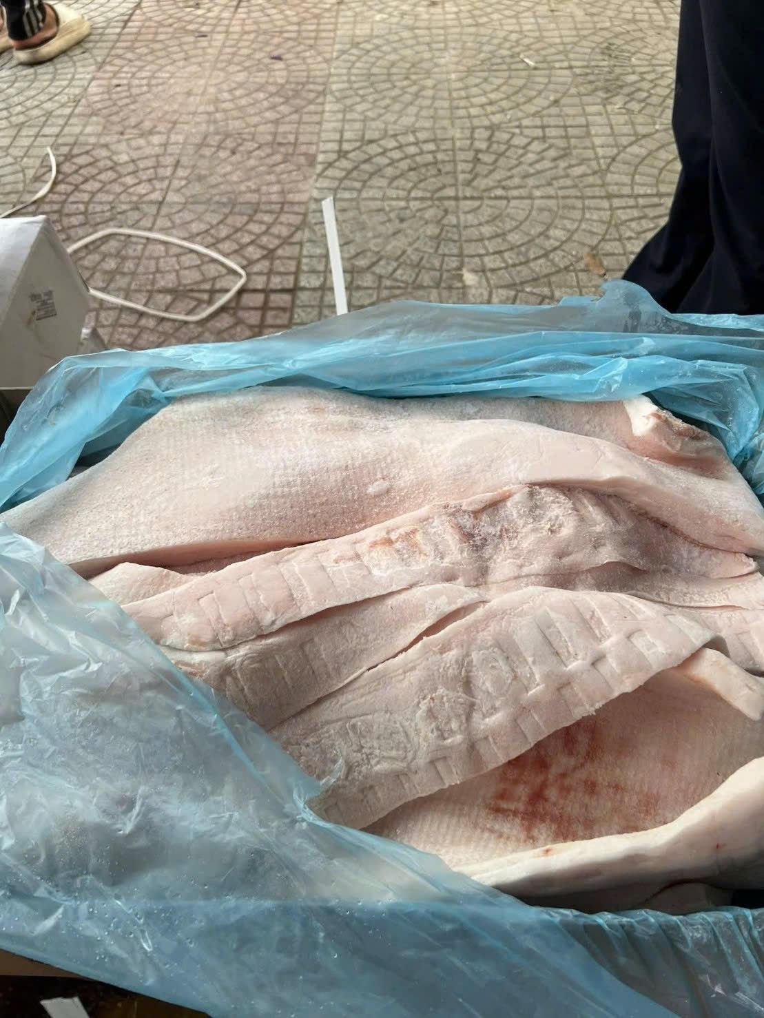 mỡ heo đông lạnh nhập khẩu ba lan